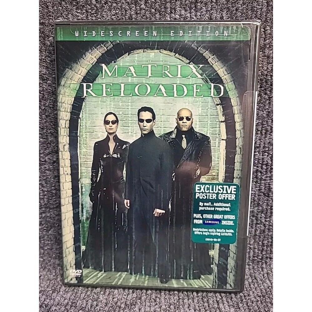 NEW Factory Sealed The Matrix Reloaded (DVD, Widescreen Edition)